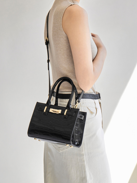 Wholesale Crocodile Pattern Bag Manufacturer | Custom Large Capacity Women's Shoulder Crossbody Handbag | Louis Bags