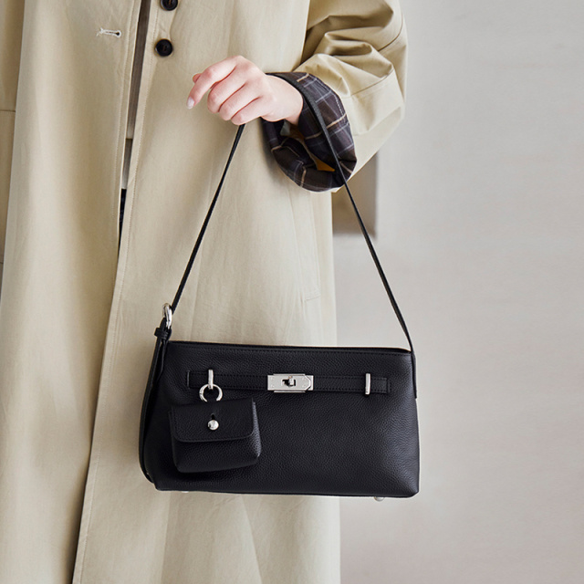 Wholesale Vintage Hobo Cowhide Bag | Custom Korean Style Underarm Crossbody | Louis Bags