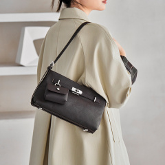 Wholesale Vintage Hobo Cowhide Bag | Custom Korean Style Underarm Crossbody | Louis Bags