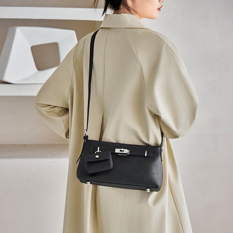 Wholesale Vintage Hobo Cowhide Bag | Custom Korean Style Underarm Crossbody | Louis Bags