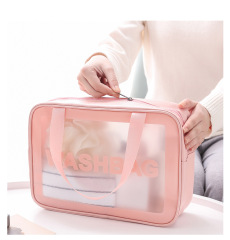 Wholesale Transparent Makeup Bag 6-Piece Set | Custom PVC Toiletry Pouch | Louis Bags