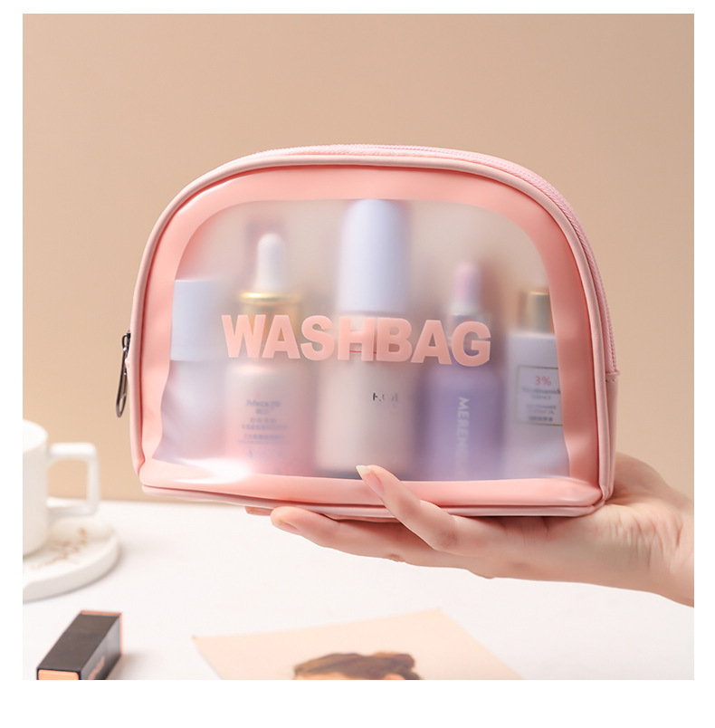 Wholesale Transparent Makeup Bag 6-Piece Set | Custom PVC Toiletry Pouch | Louis Bags