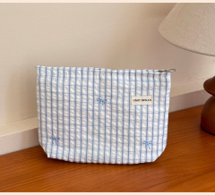 Wholesale Fresh Style Makeup Bag | Custom Large Capacity Travel Toiletry Pouch | Louis Bags