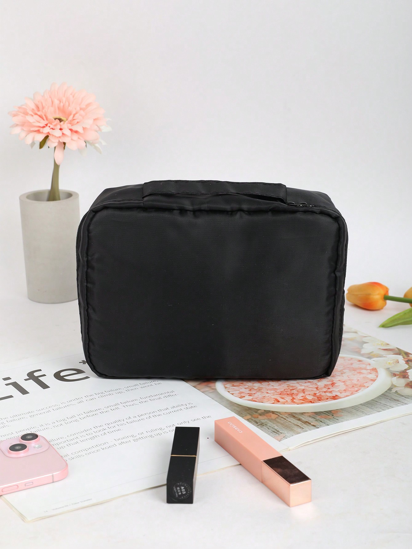 Wholesale Square Cosmetic Bag | Custom Makeup Organizer Pouch | Louis Bags
