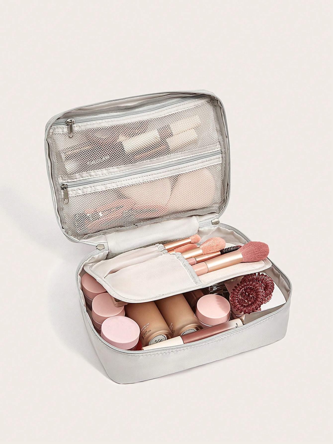 Wholesale Square Cosmetic Bag | Custom Makeup Organizer Pouch | Louis Bags