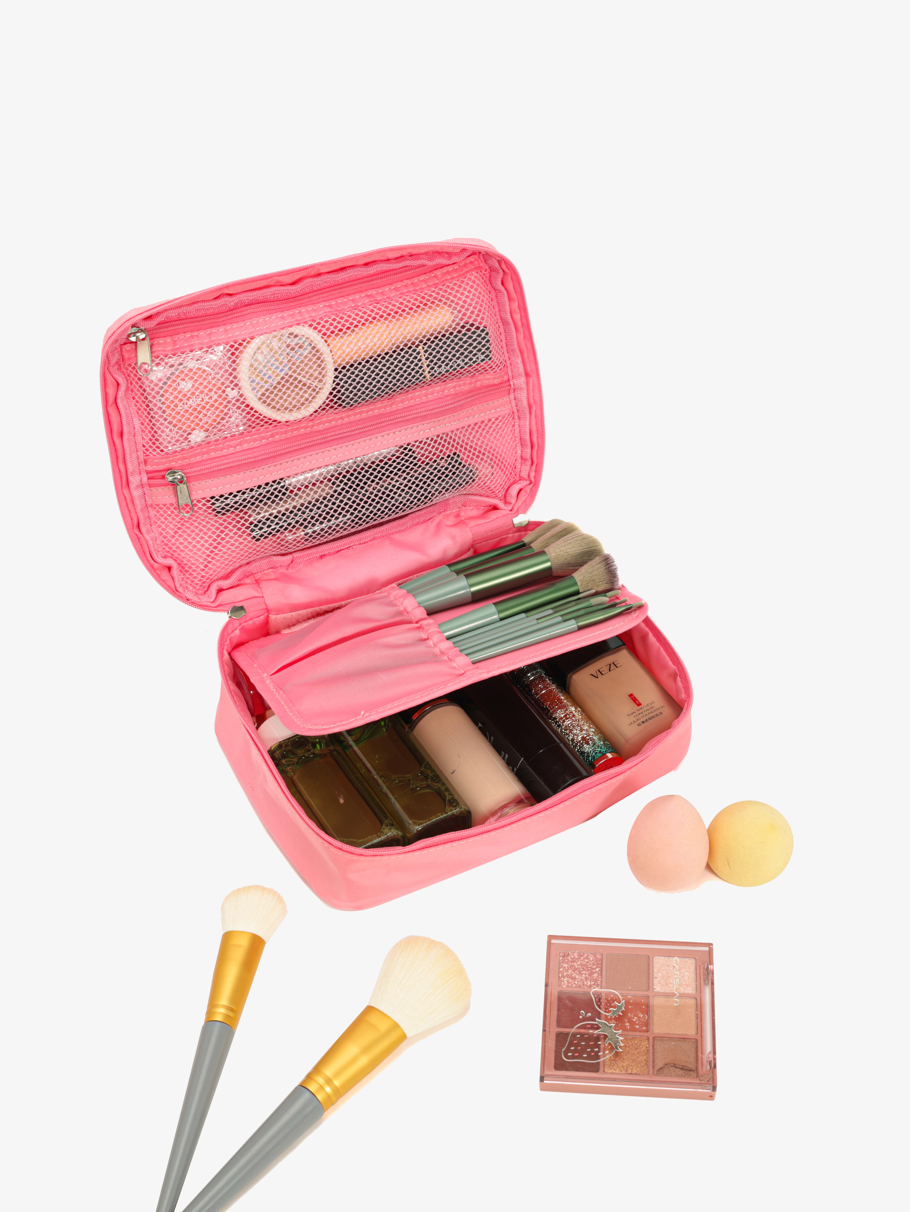 Wholesale Square Cosmetic Bag | Custom Makeup Organizer Pouch | Louis Bags