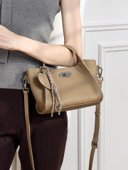 Wholesale Basket Bag 2026 | Top Layer Cowhide Shoulder Crossbody Handbag | Louis Bags
