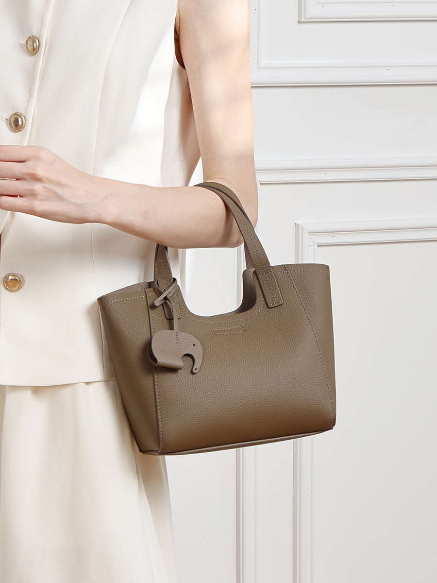Wholesale Slouchy Large Capacity Tote Bag | Genuine Leather Shoulder Crossbody Handbag | Louis Bags
