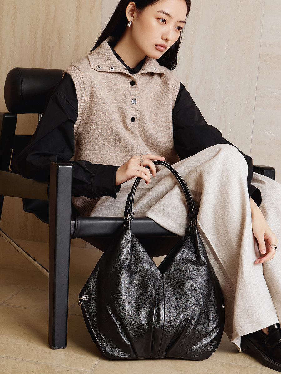 Wholesale Top Layer Cowhide Tote Bag | Genuine Leather Shoulder Crossbody for Women | Louis Bags
