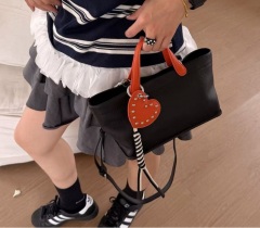 Wholesale Top Layer Cowhide Handbag | Genuine Leather Shoulder Tote for Women | Louis Bags