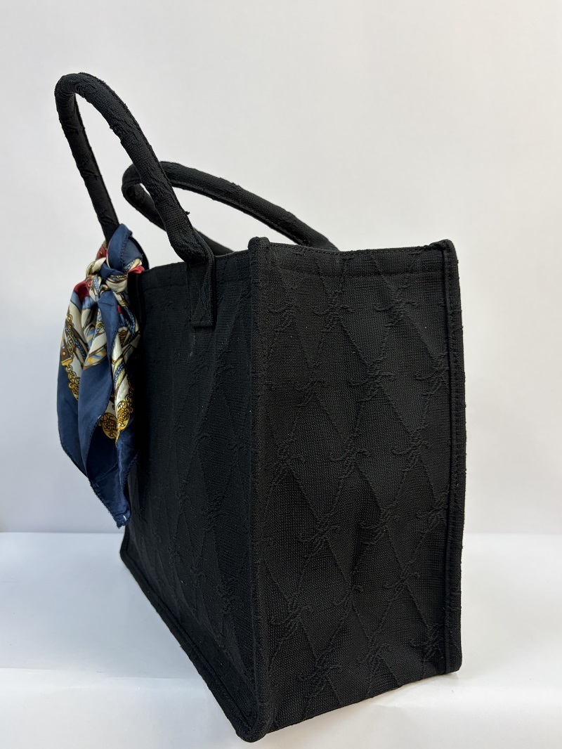 Custom Jacquard Large Tote Bag | Detachable Scarf for Handles | Louis Bags