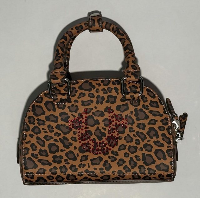 Custom PU Handbag with Rhinestone Logo | Evening Tote for Women | Louis Bags