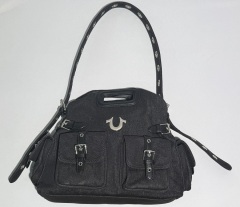 Denim 2-in-1 Handbag | Handheld & Shoulder Carry for Women | Louis Bags