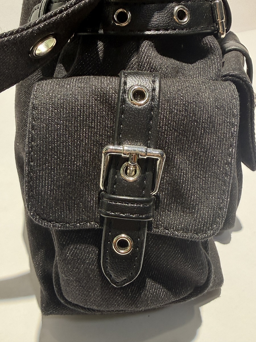 Denim 2-in-1 Handbag | Handheld & Shoulder Carry for Women | Louis Bags