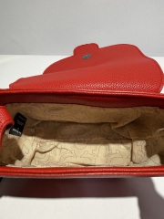 PU Shoulder Bag with Large Metal Logo & Logo Webbing Strap | Louis Bags