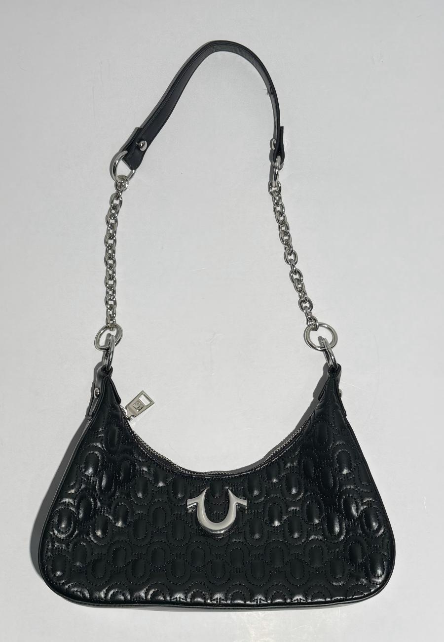PU Shoulder Bag with Deboss Logo & Metal Logo | Custom Branded Handbag | Louis Bags