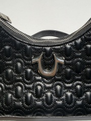 PU Shoulder Bag with Deboss Logo & Metal Logo | Custom Branded Handbag | Louis Bags
