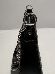 PU Shoulder Bag with Deboss Logo & Metal Logo | Custom Branded Handbag | Louis Bags
