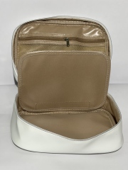 Advanced Tech Waterproof Silicone Makeup Bag – Food-Grade Cosmetic Pouch with Wipeable Lining
