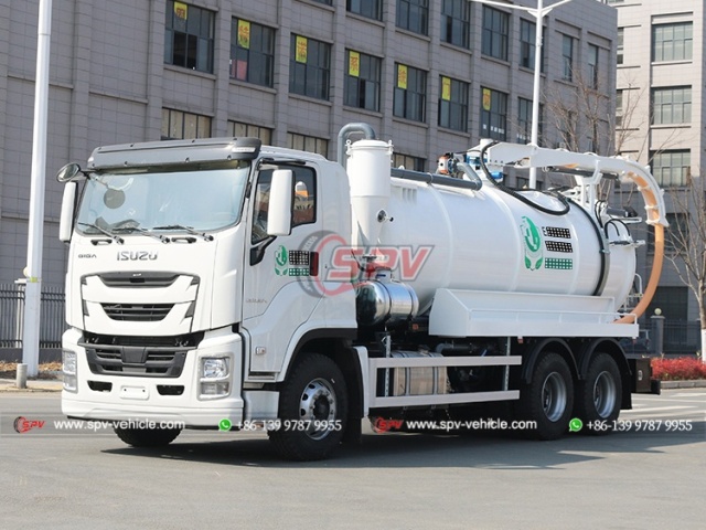Combined Sewer Washing Truck