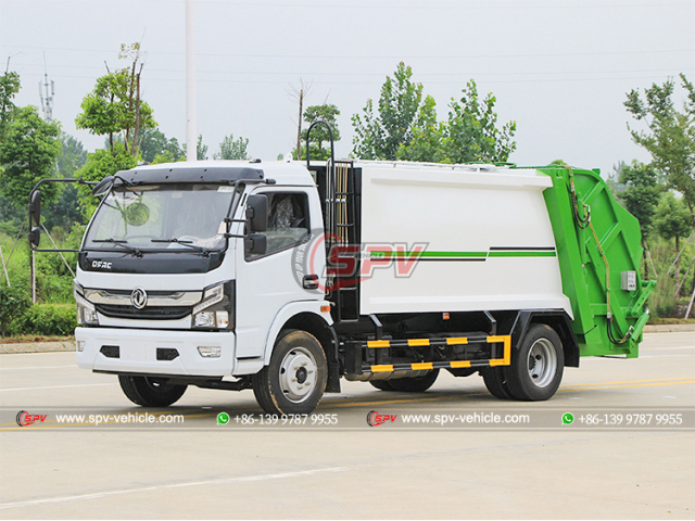 DONGFENG 4x2 Trash Compactor Truck