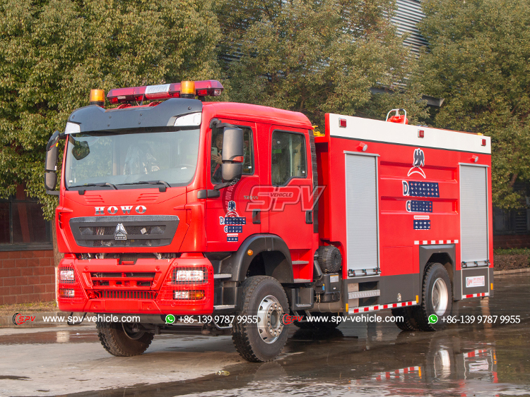 HOWO 4x2 Fire Fighting Truck