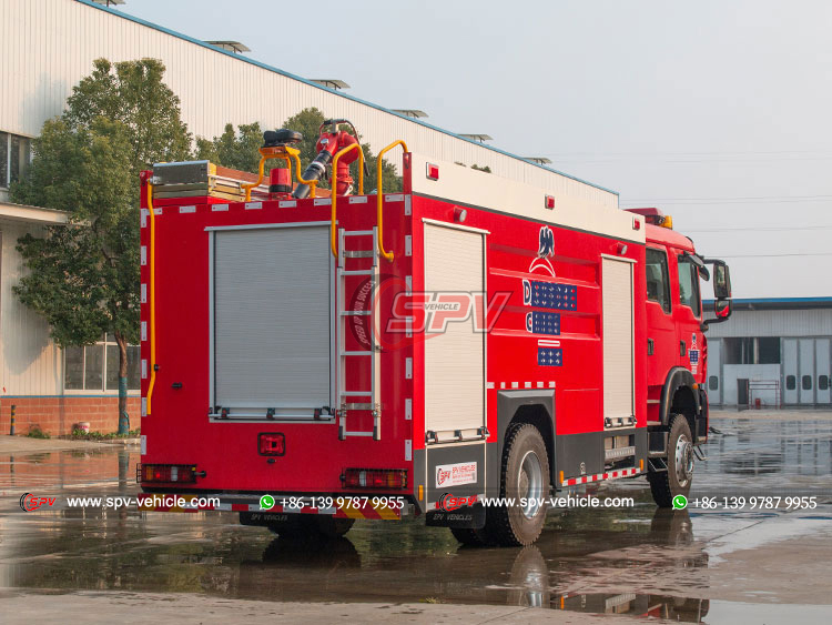 HOWO 4x2 Fire Fighting Truck