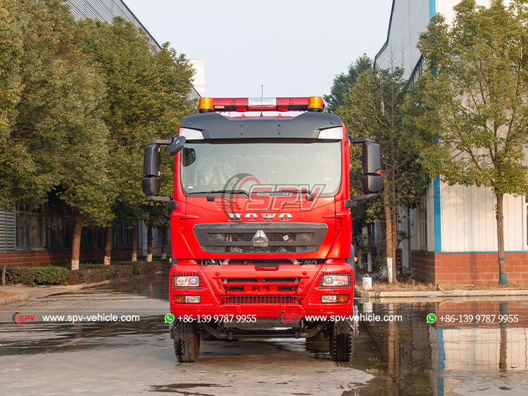 HOWO 4x2 Fire Fighting Truck