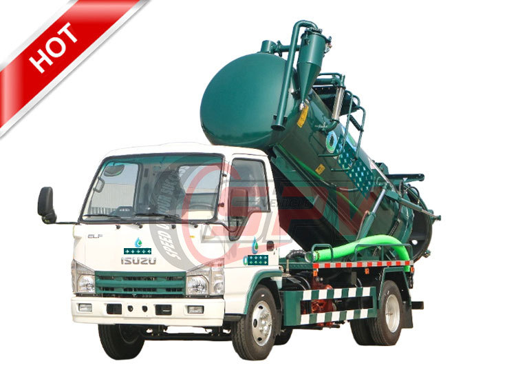 ISUZU 4,000L Sewage Collection Truck