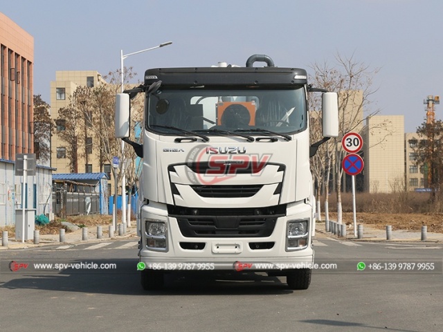 Combined Sewer Washing Truck