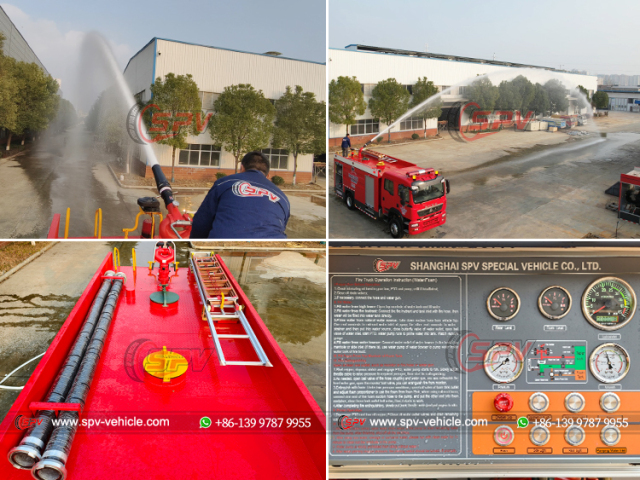 HOWO 4x2 Fire Fighting Truck