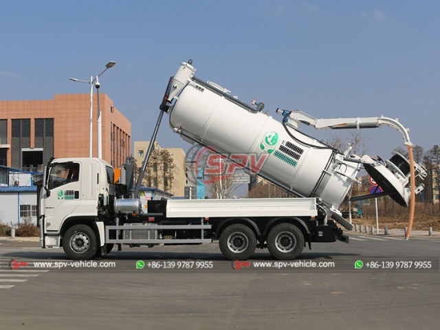 Combined Sewer Washing Truck