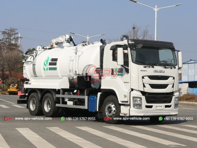 Combined Sewer Washing Truck