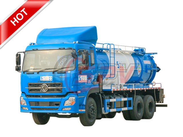DONGFENG 12,000L Sewage Vacuum Truck