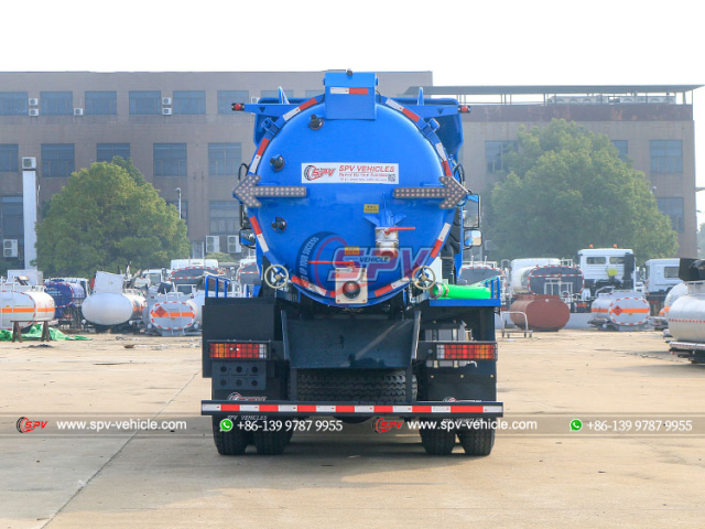 DONGFENG 12,000L Sewage Vacuum Truck