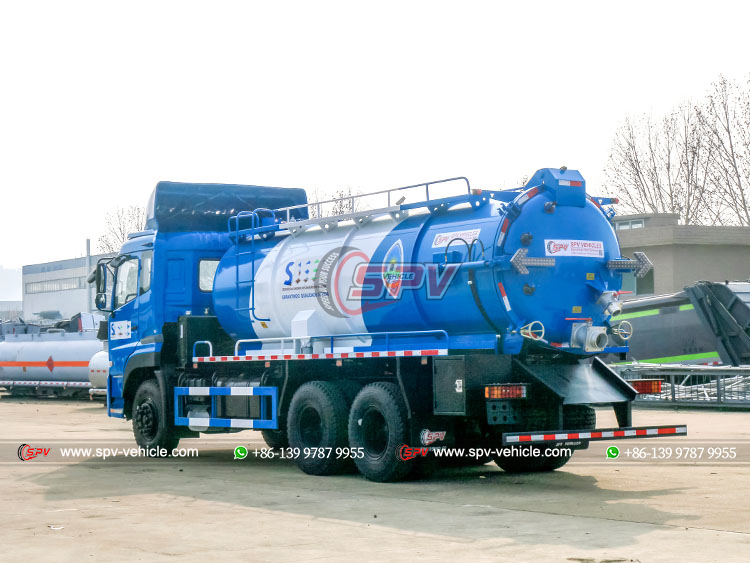 DONGFENG 12,000L Sewage Vacuum Truck