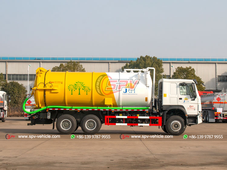 SINOTRUK 20,000L Sludge Vacuum Truck
