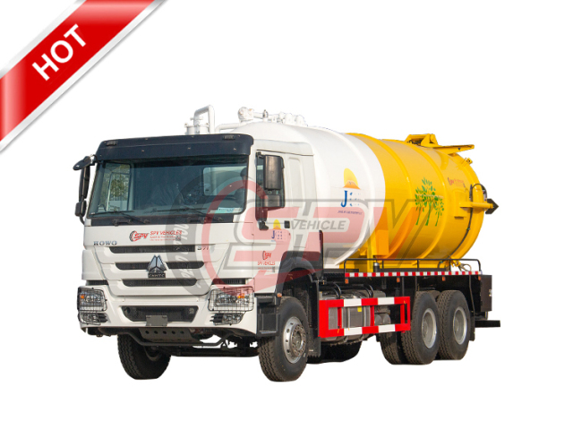 SINOTRUK 20,000L Sludge Vacuum Truck