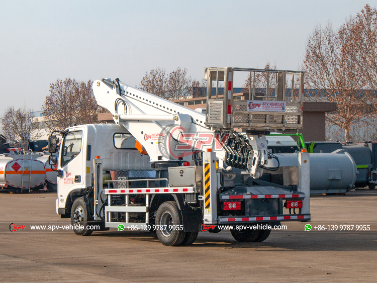 FOTON 32M Hydraulic Aerial Working Truck - Rear Left