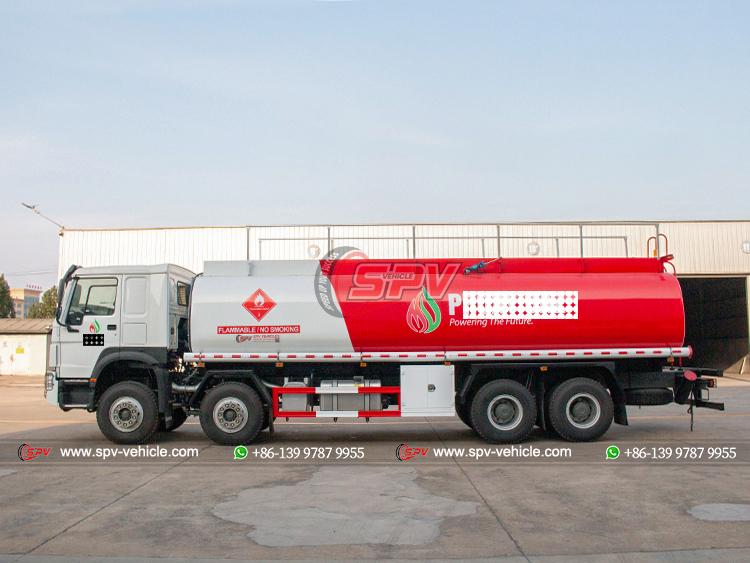 HOWO 30,000 Litres Fuel Truck - Left