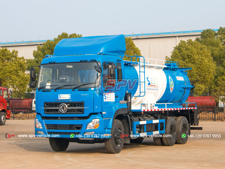 Sewage Vacuum and Jetting Truck DONGFENG