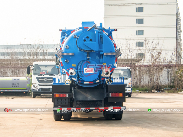 Sewage Vacuum and Jetting Truck DONGFENG