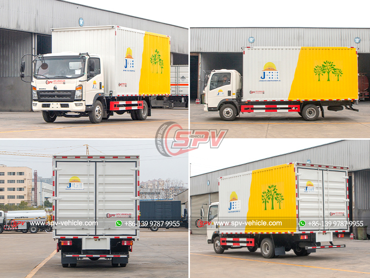 HOWO 4x2 Wing Truck