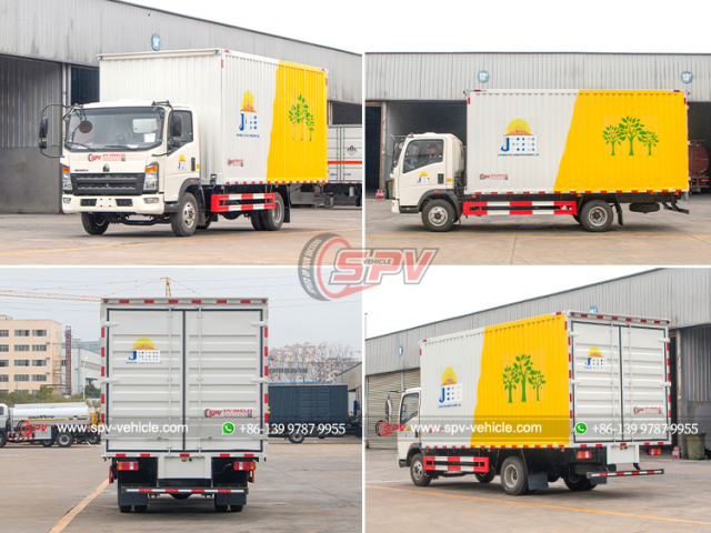HOWO 4x2 Wing Truck