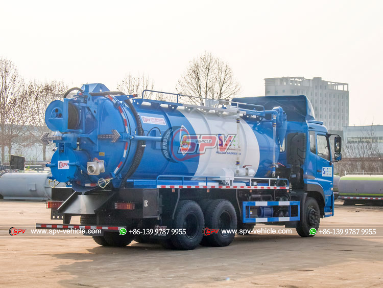 Sewage Vacuum and Jetting Truck DONGFENG