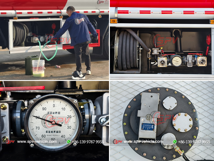 HOWO 8x4 Fuel Dispensing Truck