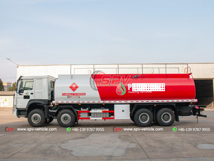 HOWO 8x4 Fuel Dispensing Truck
