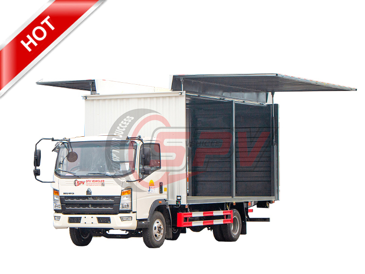 HOWO 4x2 Wing Truck