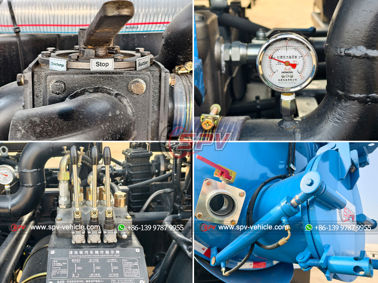 Sewage Vacuum and Jetting Truck DONGFENG