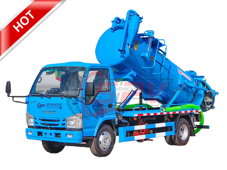 ISUZU 4,000L Sewage Suction Truck